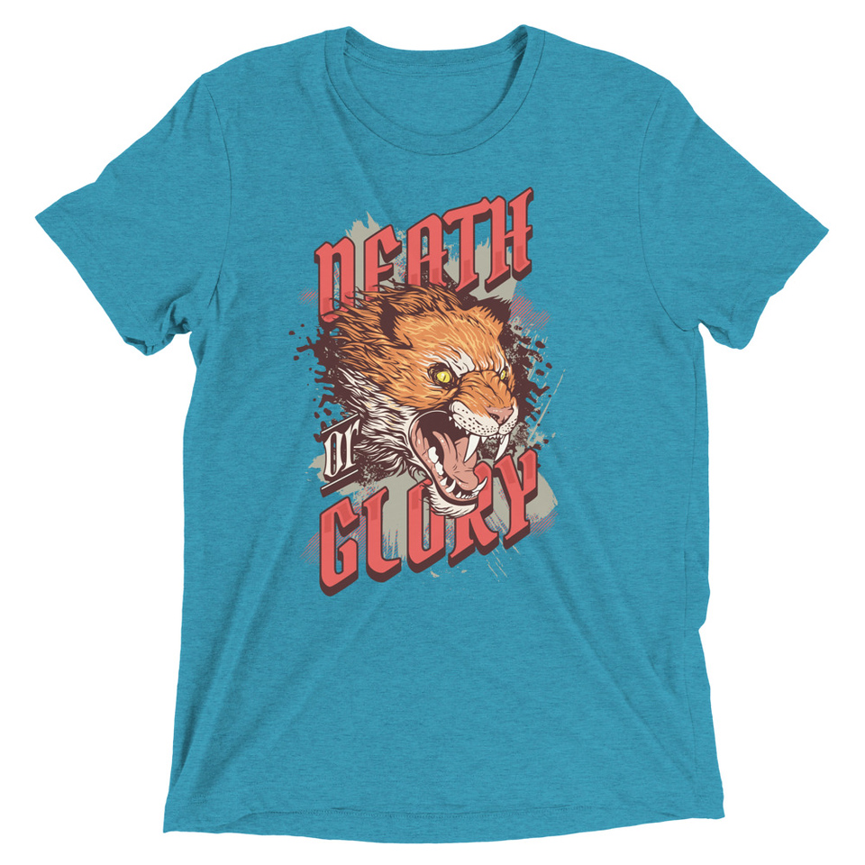Death or Glory - Fierce Animal Unisex Tri-Blend T-Shirt
