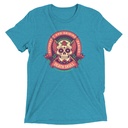 Death Skull - Badge  Unisex Tri-Blend T-Shirt