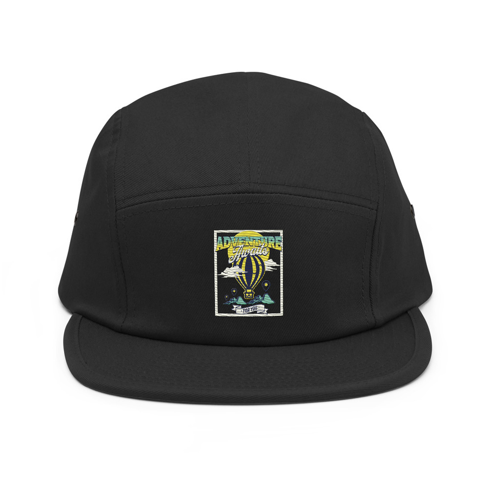 Adventure Awaits 5 Panel Cap