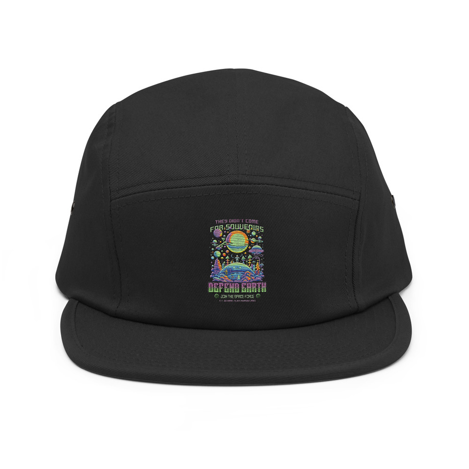 Alien Invasion 5 Panel Cap