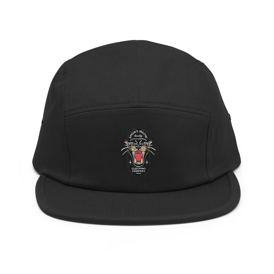 Angry Meow Clothing Company - Panther 5 Panel Cap