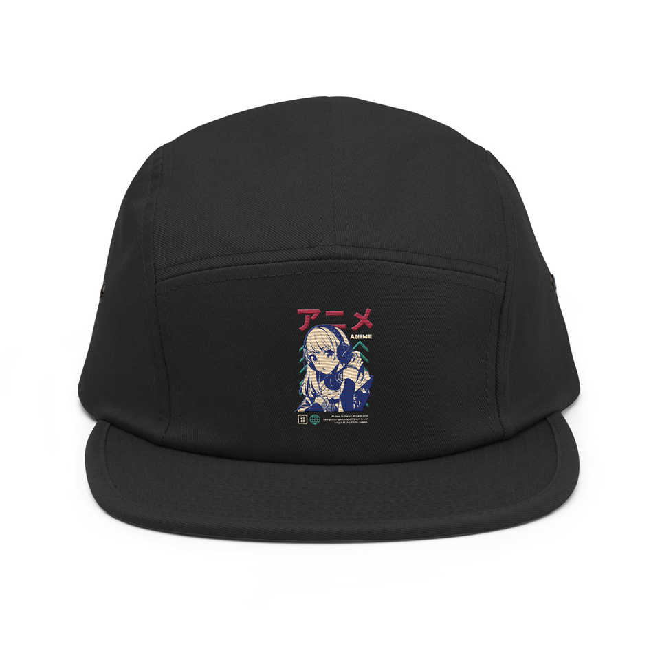 Anime Girl 5 Panel Cap