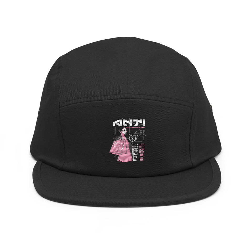 Anti Consumerism - Futuristic 5 Panel Cap
