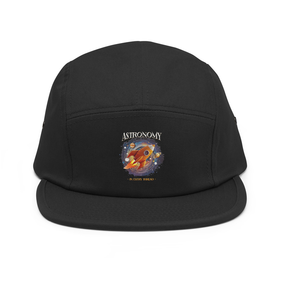 Astronomy in Every Thread 5 Panel Cap