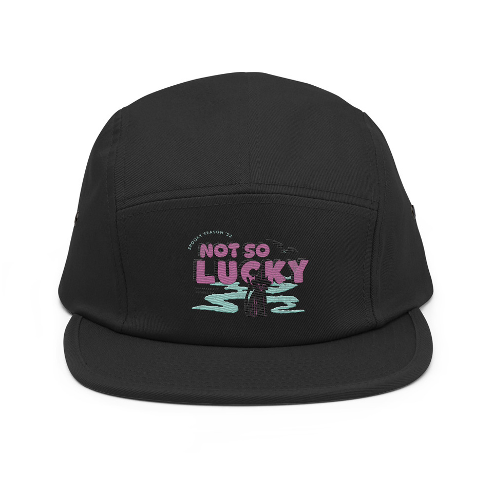 Bad Luck Kitty - Halloween 5 Panel Cap