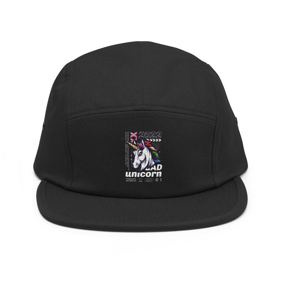 Bad Unicorn - Horse 5 Panel Cap