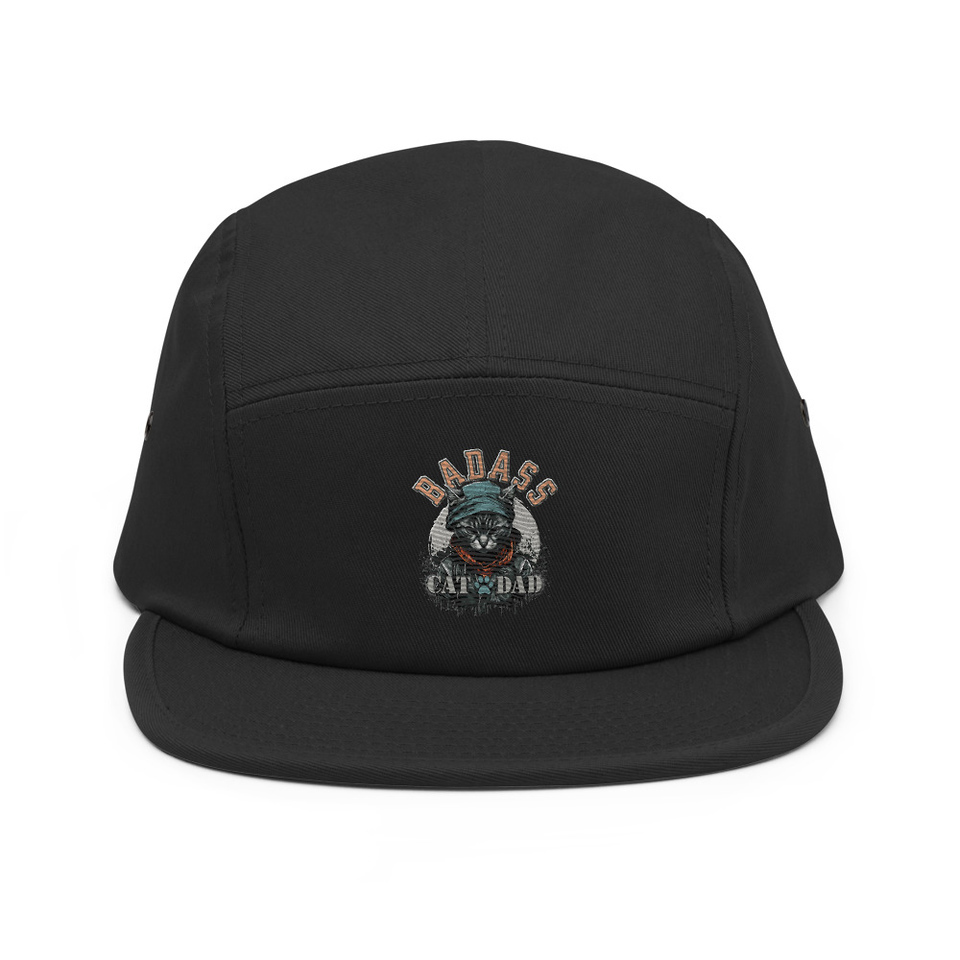 BADASS CAT DAT 5 Panel Cap