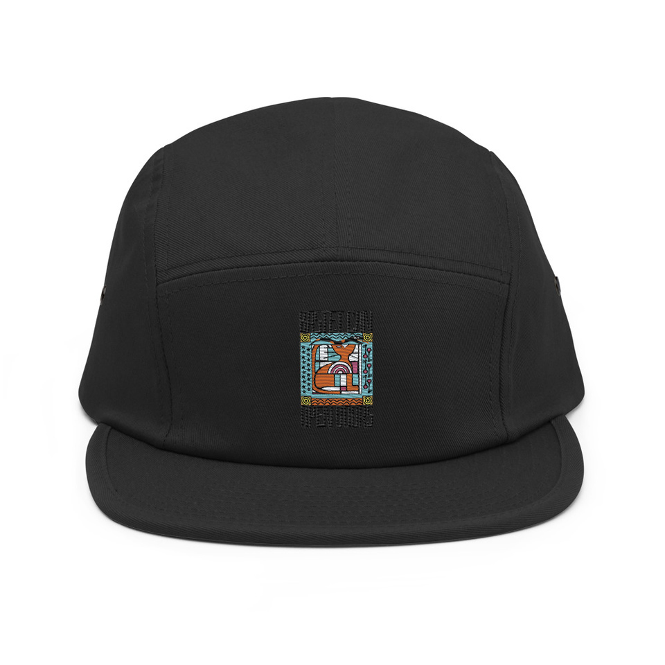 Bastet can Open Doors 5 Panel Cap