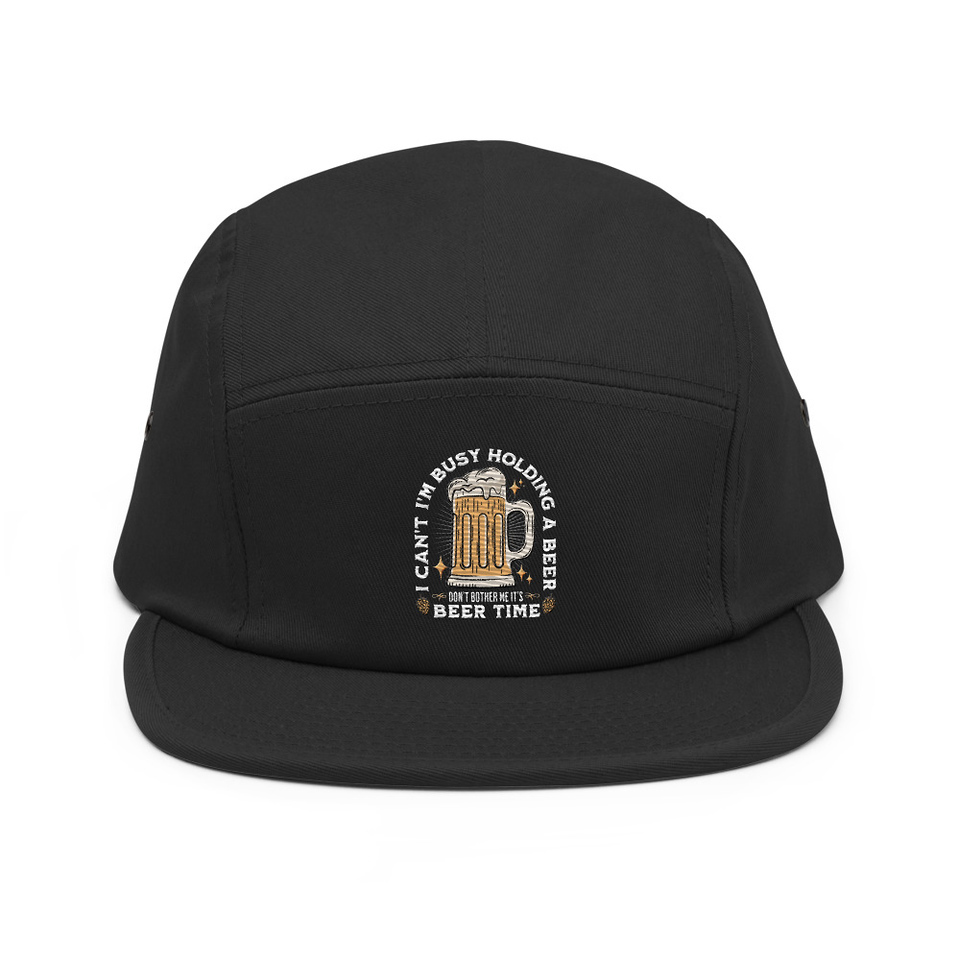Beer Time - Father's Day 5 Panel Cap