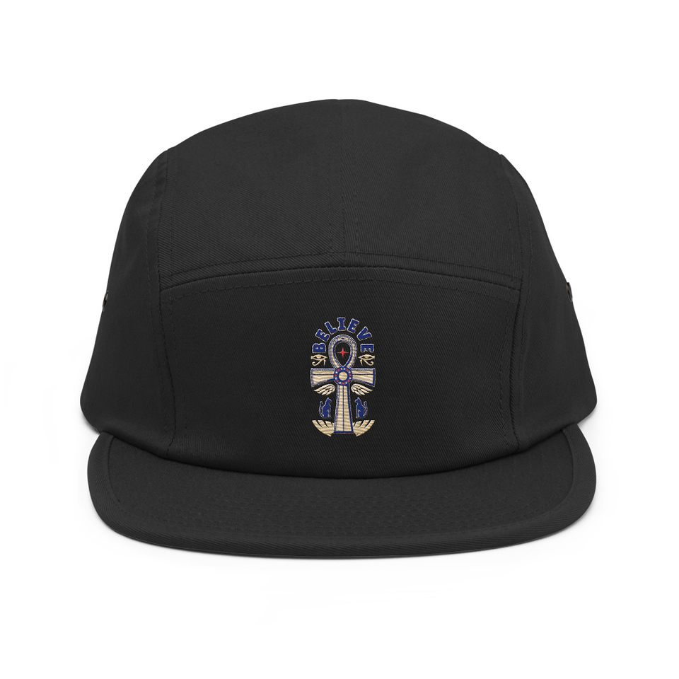 Believe  - Faith Symbol 5 Panel Cap