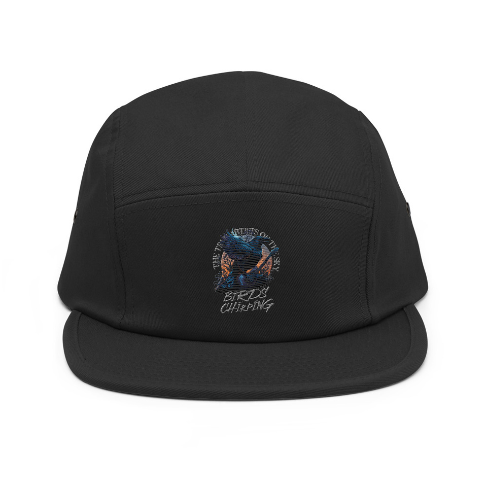 Birds Chirping 5 Panel Cap