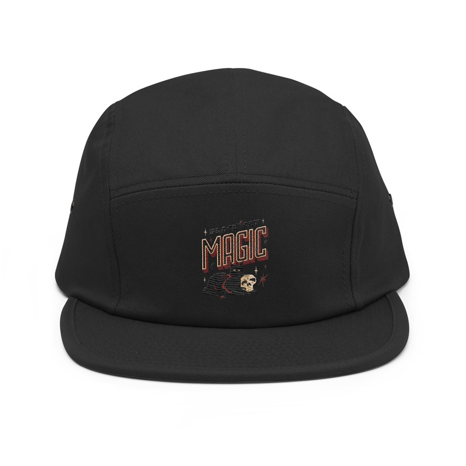 Black Cat Magic 5 Panel Cap