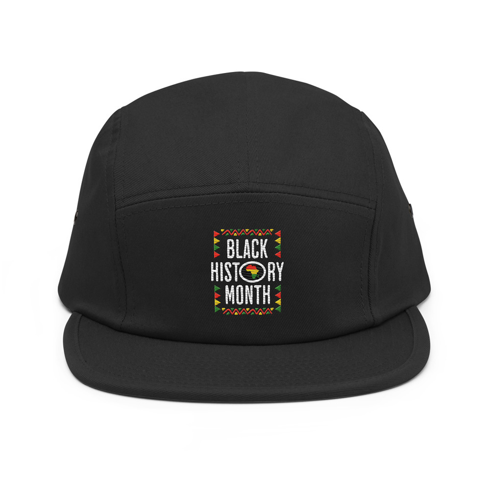 Black History Month - African American Culture 5 Panel Cap