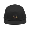 Black Sphinx 5 Panel Cap