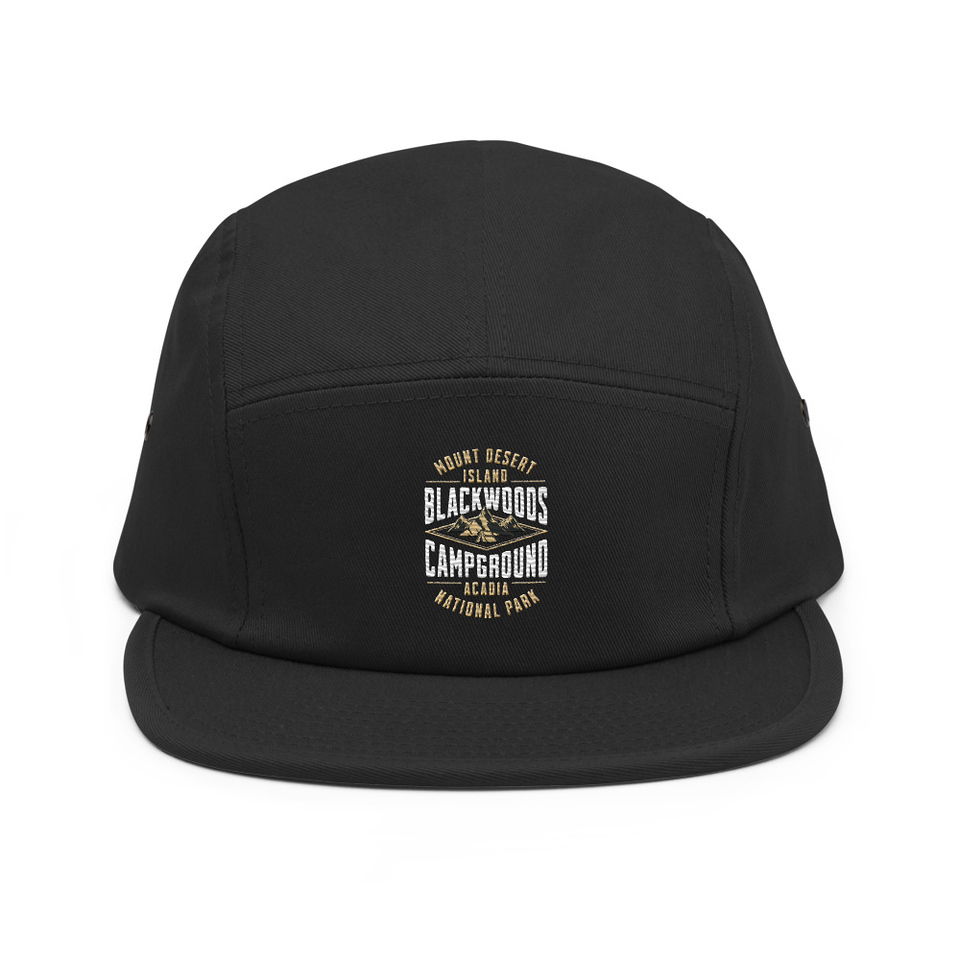 Blackwoods Campground - Mountain Adventure 5 Panel Cap