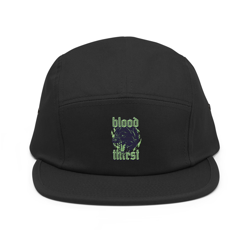 Blood Thirst - Neon Dog 5 Panel Cap