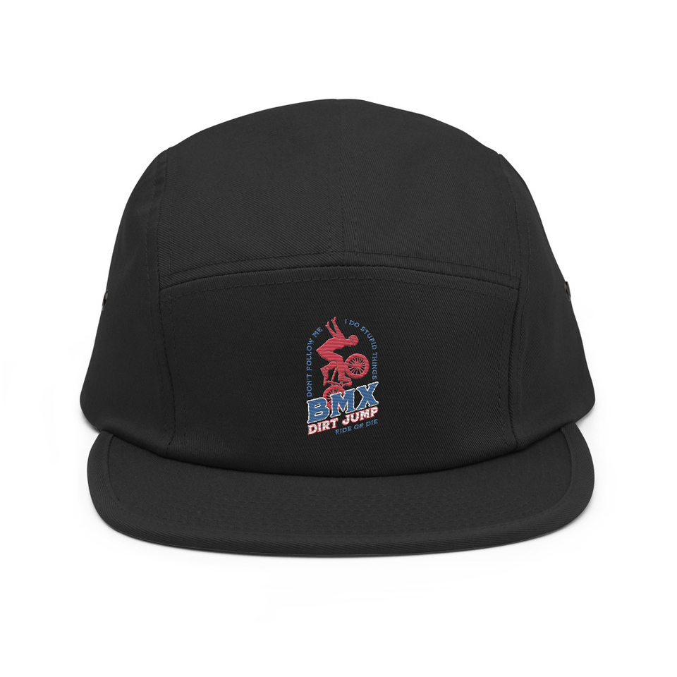 BMX Dirt Jump - Extreme Sports 5 Panel Cap