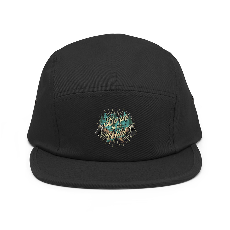 Born to be Wild (2) 5 Panel Cap