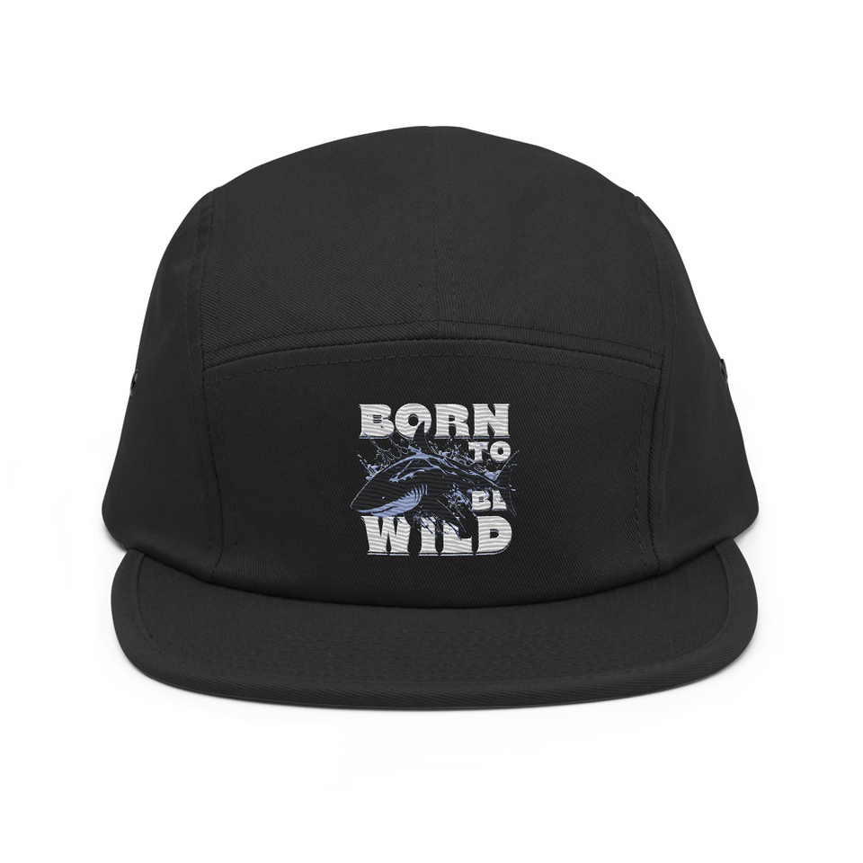 BORN TO BE WILD 5 Panel Cap