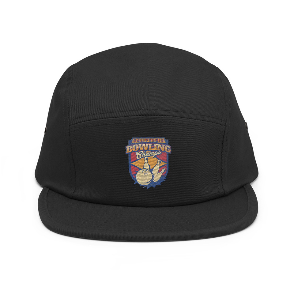 Bowling Championship - Retro Athlectic Sports 5 Panel Cap