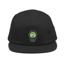 Breathe in peace, exhale chaos 5 Panel Cap