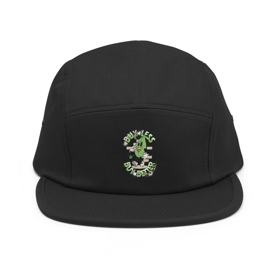 Buy Less- Buy Better 5 Panel Cap
