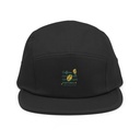 Caffeine Cartoon 5 Panel Cap