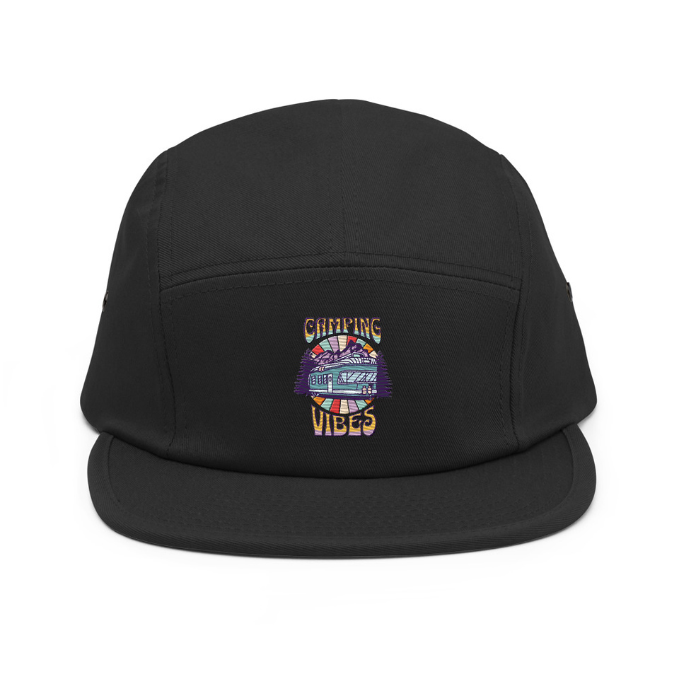 Camping Vibes 5 Panel Cap