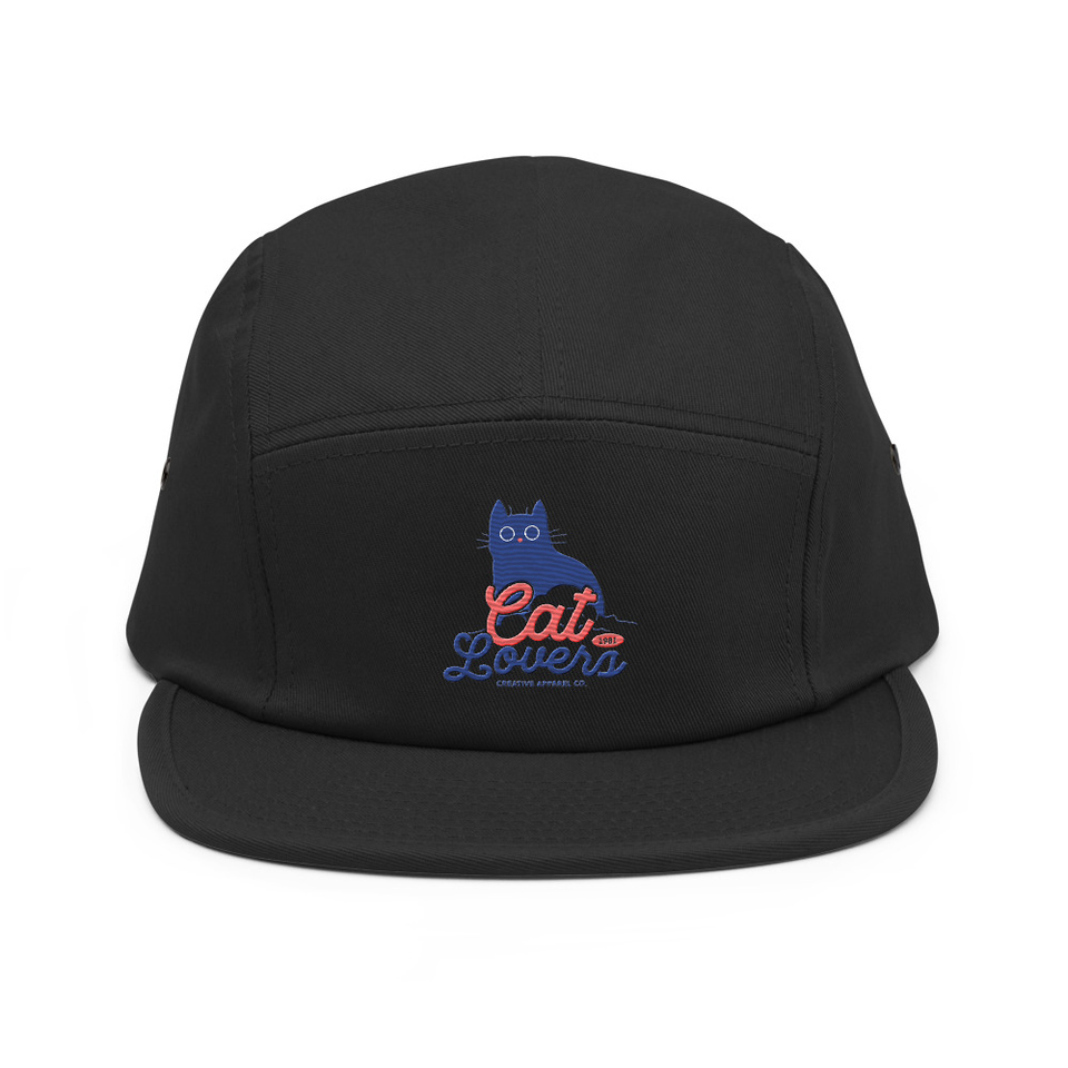 Cats Lovers 5 Panel Cap