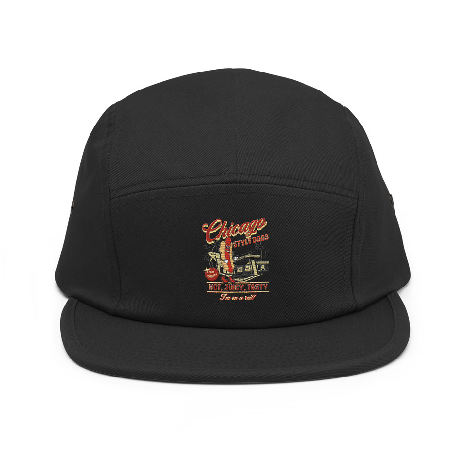 Chicago Style Hot Dogs 5 Panel Cap