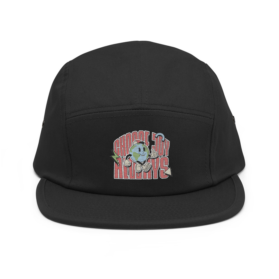 Choose Joy Always 5 Panel Cap