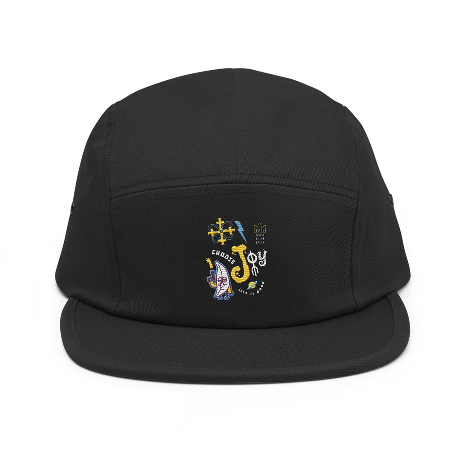 Choose Joy 5 Panel Cap