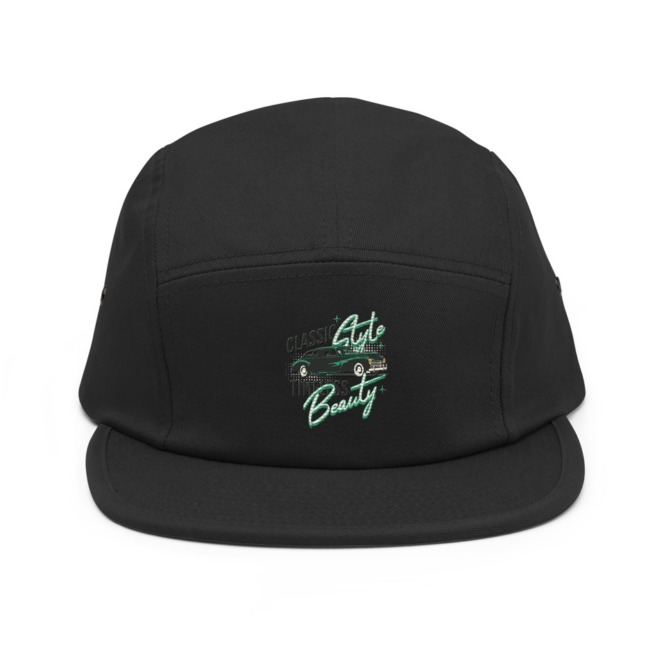 Classic Style Timeless Beauty 5 Panel Cap