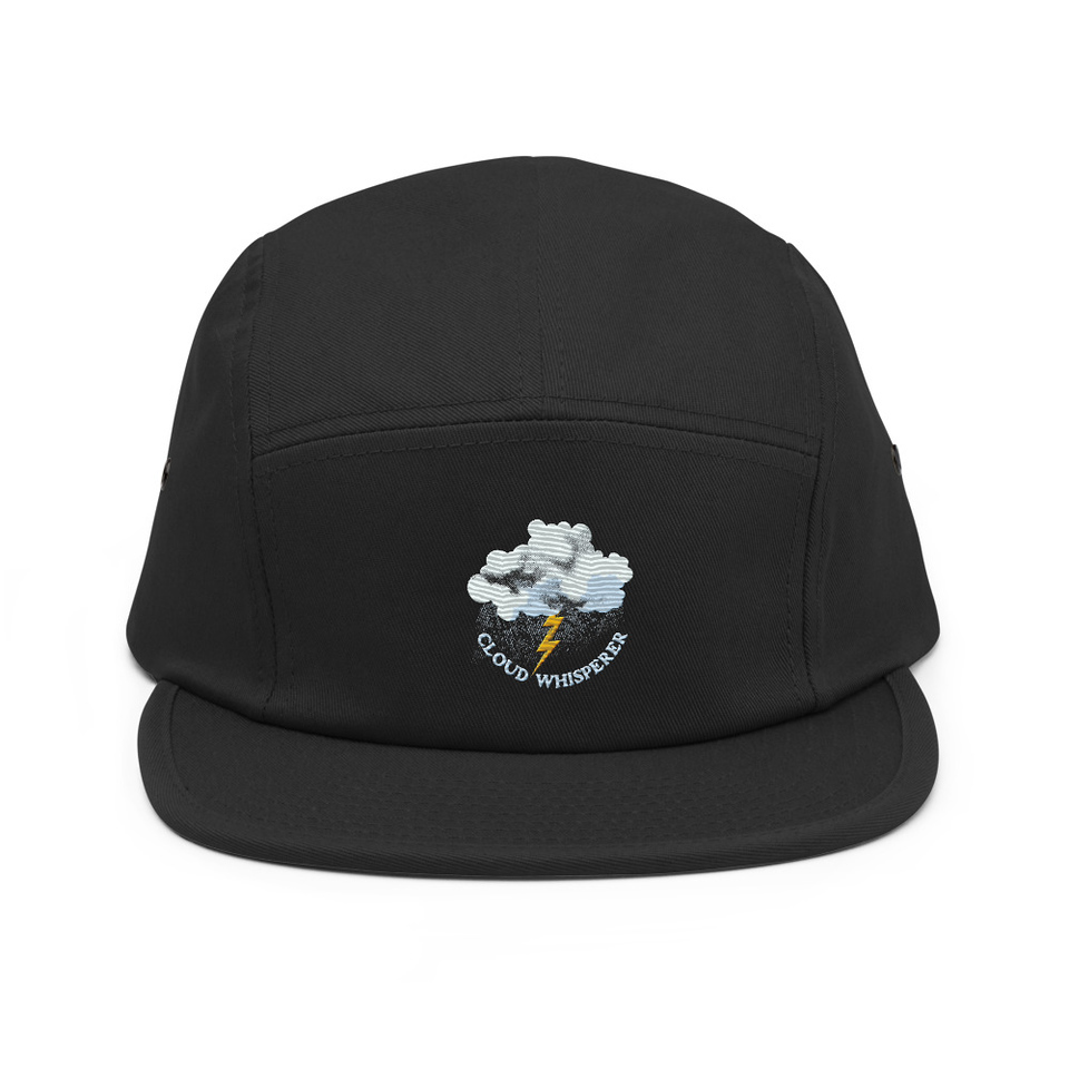 Cloud Whisperer - Rainy Weather 5 Panel Cap