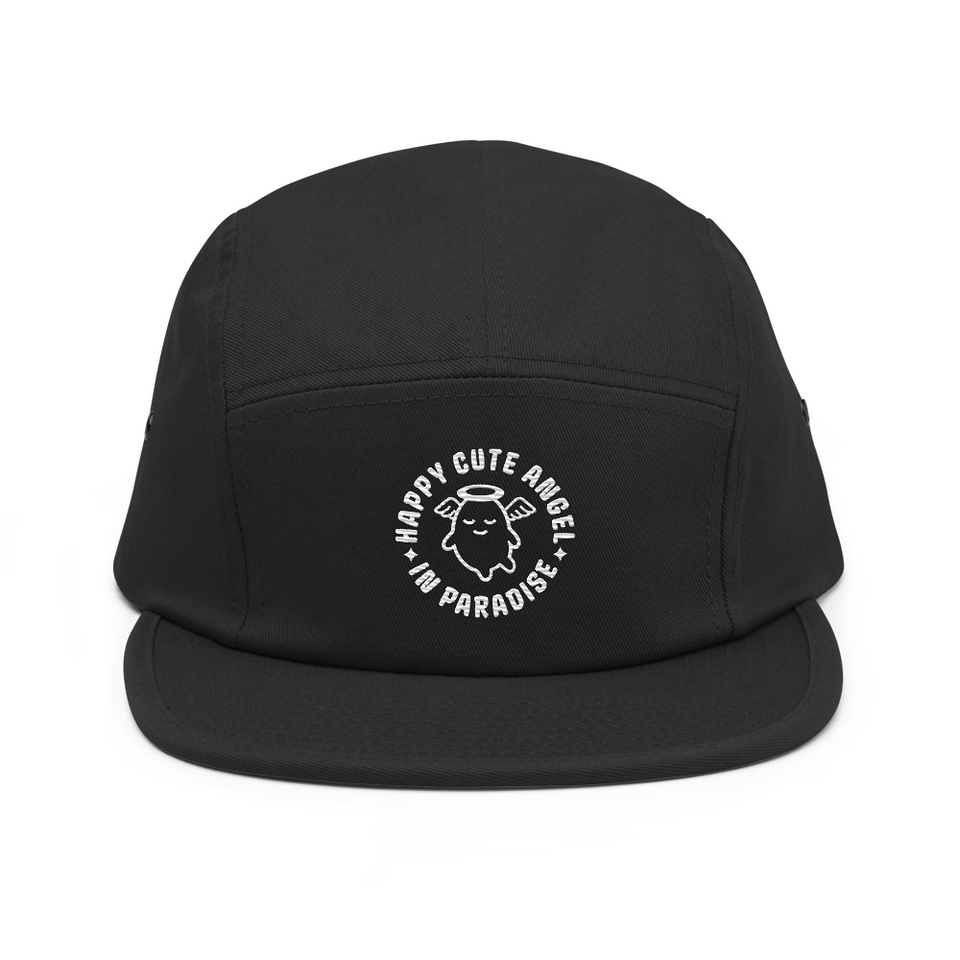 Cute Angel - Wings 5 Panel Cap