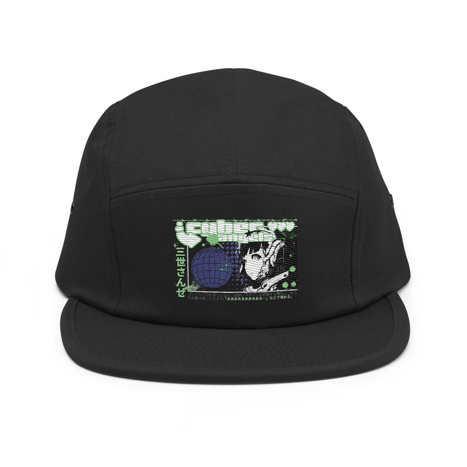Cyber Angels - Y2k Girl Anime 5 Panel Cap