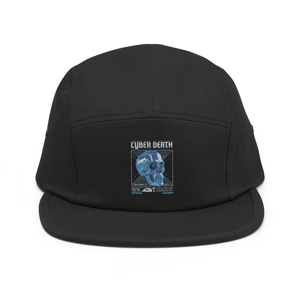 Cyber Death - Skull 5 Panel Cap