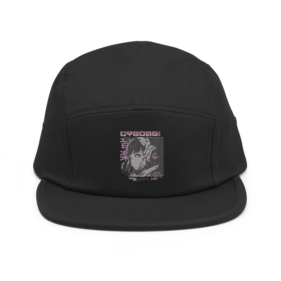 Cyborg - Y2k Style 5 Panel Cap