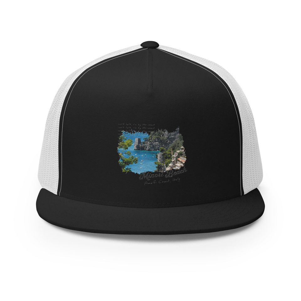 Amalfi 5 Panel Trucker Cap
