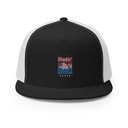 America (3) 5 Panel Trucker Cap