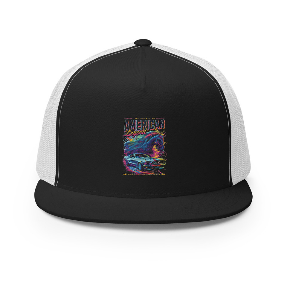 American Legend 5 Panel Trucker Cap