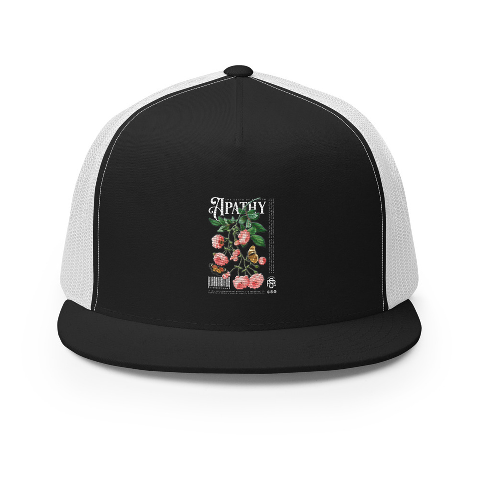 Apathy 5 Panel Trucker Cap