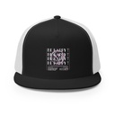 Be Happy ! 5 Panel Trucker Cap