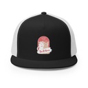 Be Mine - Cute Cat Couple 5 Panel Trucker Cap