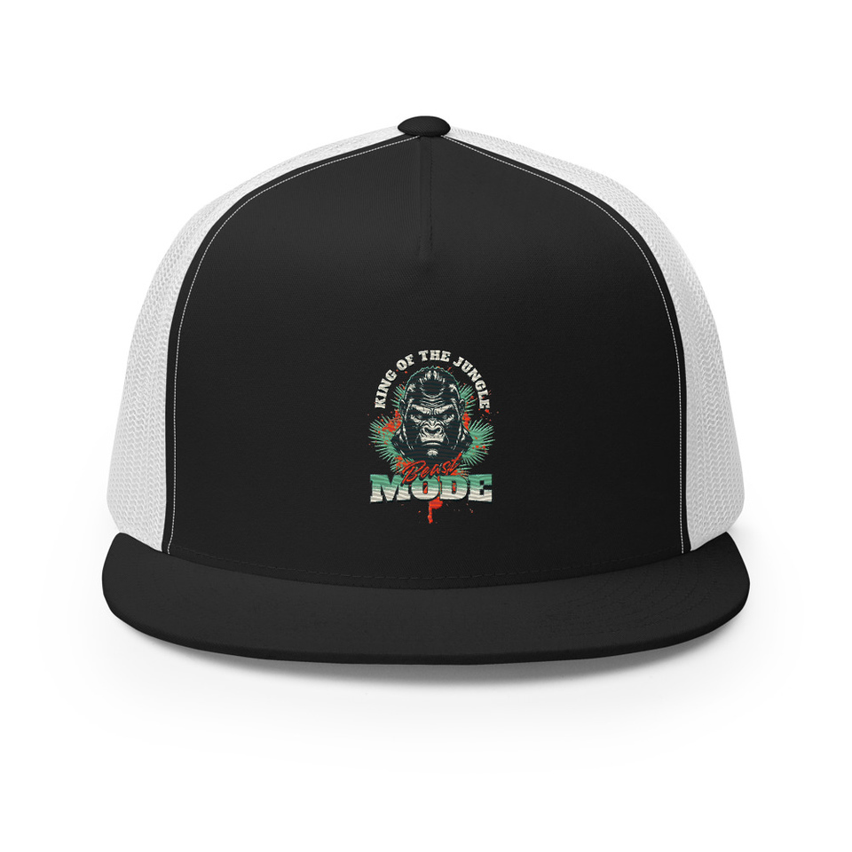Beast Mode 5 Panel Trucker Cap