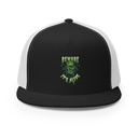 Beware of Frankenstein - Scary Halloween 5 Panel Trucker Cap
