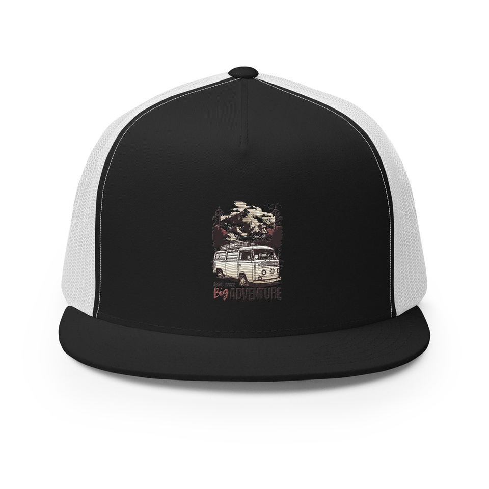 Big Adventure 5 Panel Trucker Cap