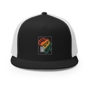 Black History Month - Tribal History 5 Panel Trucker Cap