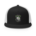 Blessing With Suffer 5 Panel Trucker Cap