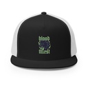 Blood Thirst - Neon Dog 5 Panel Trucker Cap
